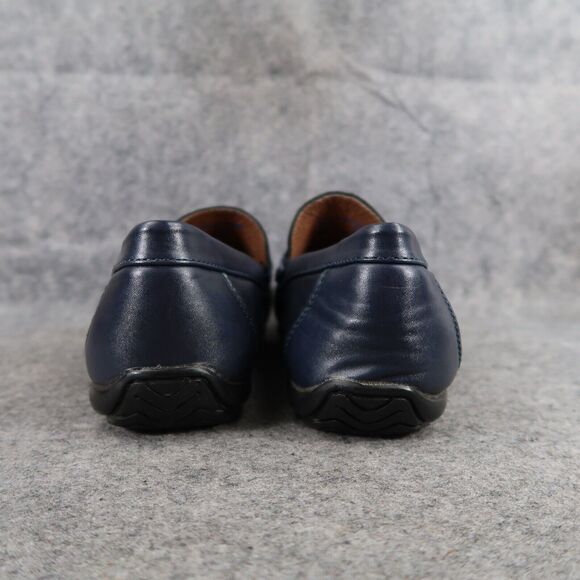 Andrew Fezza Shoes Mens 9.5 Loafer Moccasin Slip On Casual Navy Classic Fashion main image 14